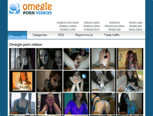 Tablet Screenshot of omeglepornvideos.com